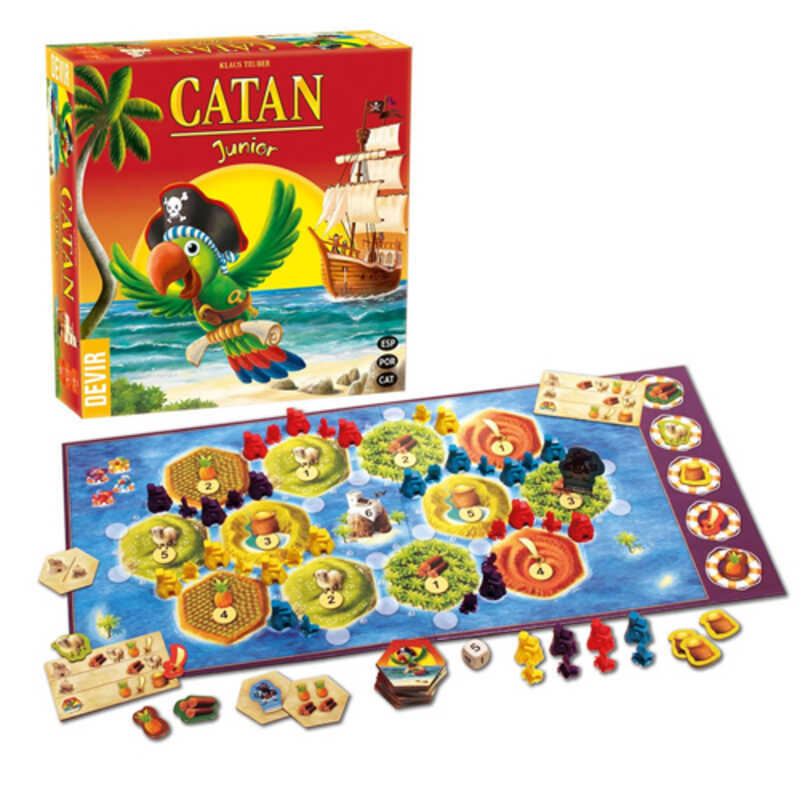 joc de sobretaula catan junior 3 idiomes