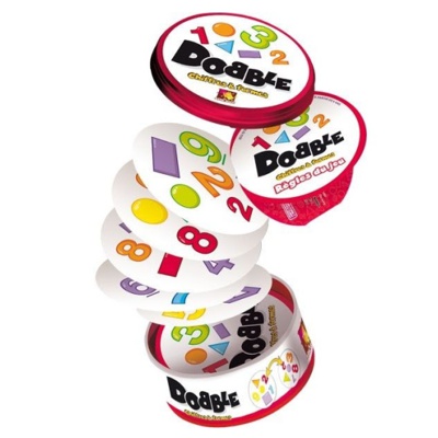 juego de cartas dobble formas y numeros