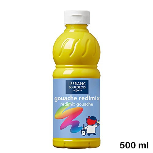 tempera redimix 500ml amarillo oscuro
