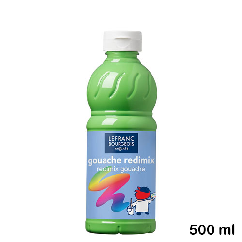 tempera redimix 500ml verde fuerte