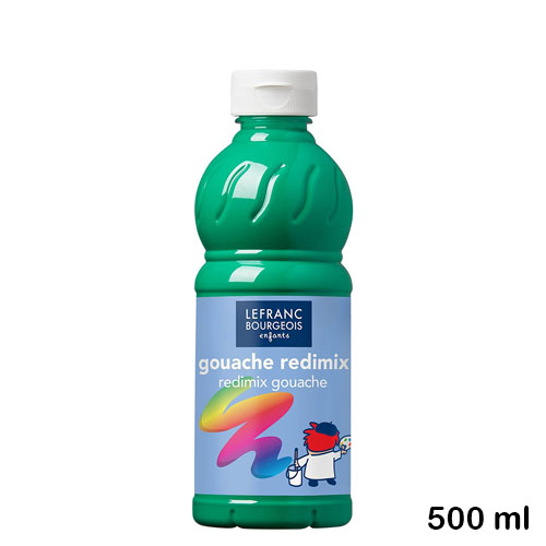 tempera redimix 500ml verde esmeralda