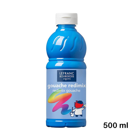 tempera redimix 500ml azul turquesa