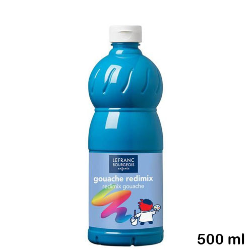 tempera redimix 500ml azul primario