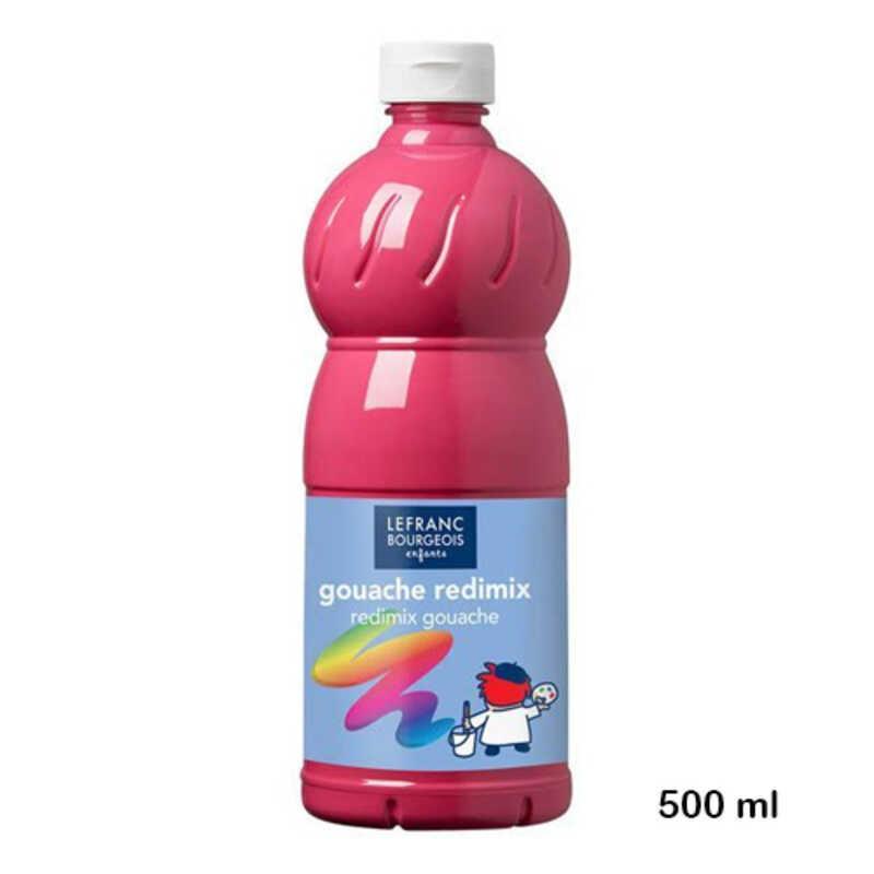 tempera redimix 500ml rosa fuerte