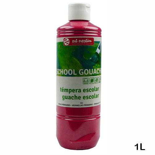 tempera escolar 1l. titan magenta
