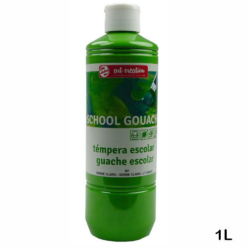 tempera escolar verde claro talens 1l