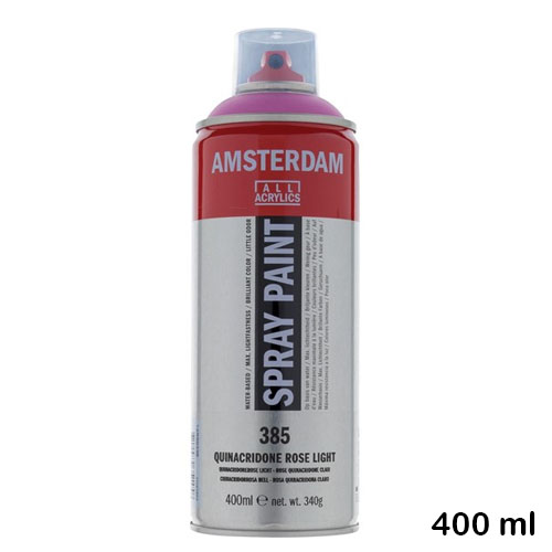 espray acrilico 400ml rosa 385 talens
