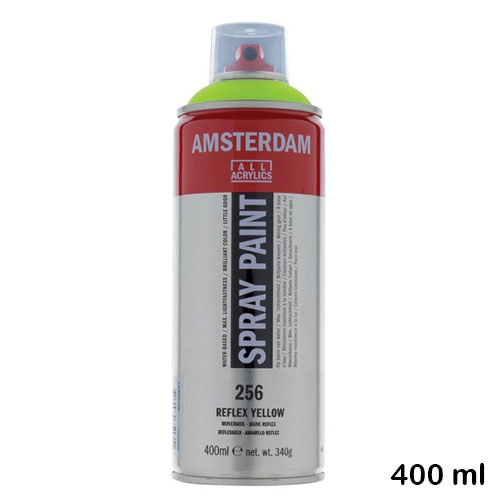 espray acrilico 400ml amarillo fluo 256