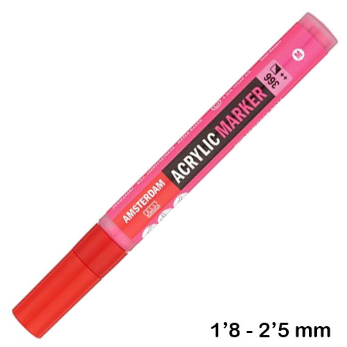 rotulador acrilico m rosa 366 amsterdam