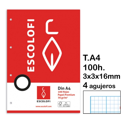 rec. milim.3x3x16 n§46 a4 c/m 4/t 100h.