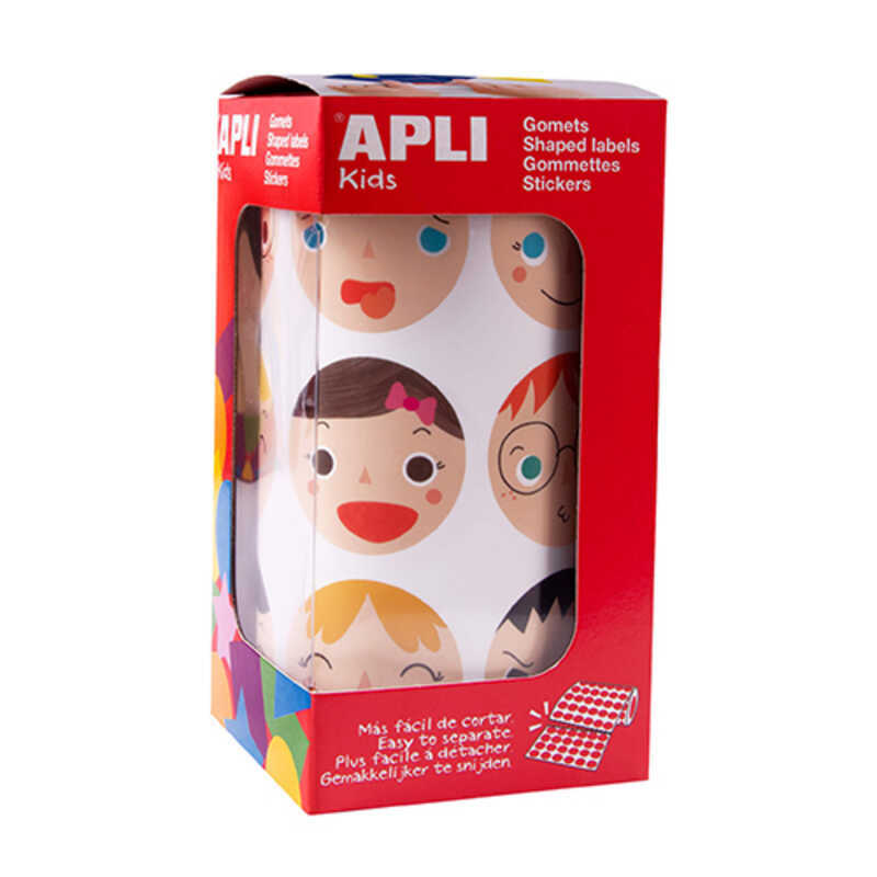 rollo gomets 33mm 360u. emociones apli