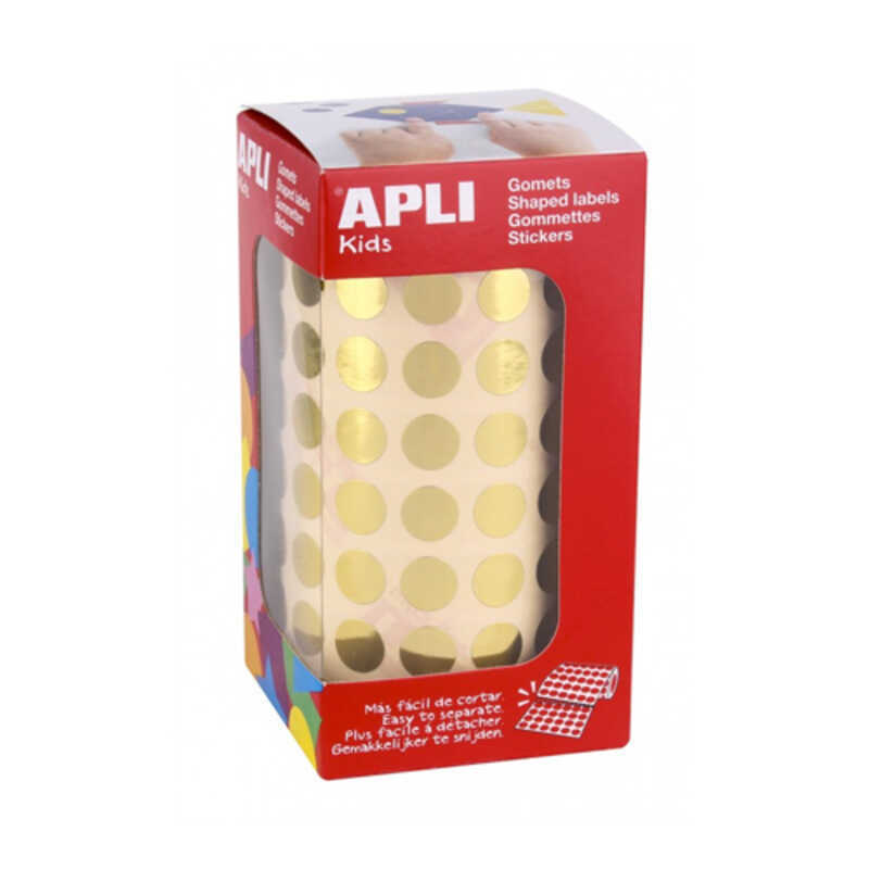 rollo gomets redondo 10.5mm. oro