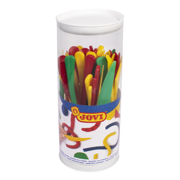 pot 48 modeladors plastic 3 formes difer