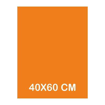 goma eva 40x60cm 5mm taronja