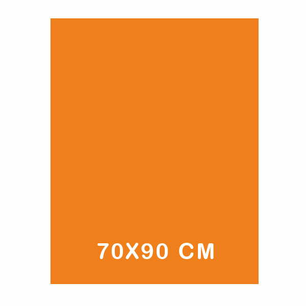 goma eva 70x90cm 2mm taronja