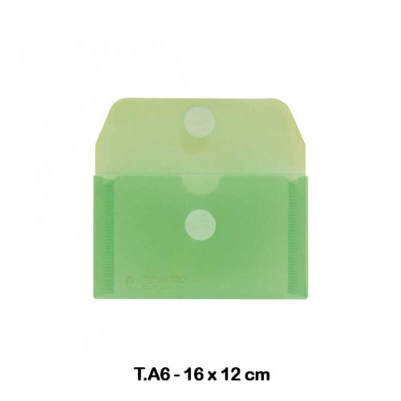 sobre multiline pp t.tarjeta velcro verd