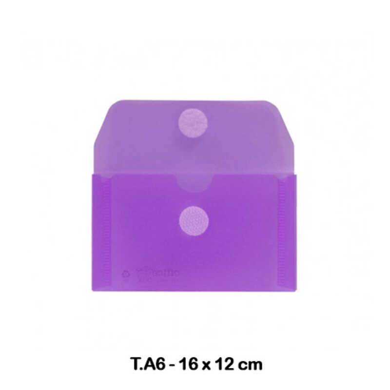 sobre multiline pp t.tarjeta velcro viol