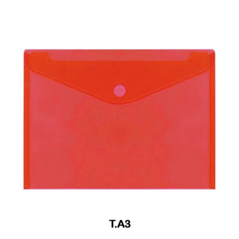 sobre multiline pp a3 c/velcro rojo