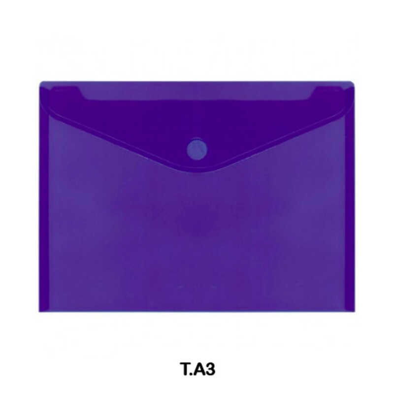 sobre multiline pp a3 cierre velcro azul