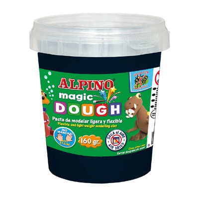 pasta modelar magic dough negre 160gr
