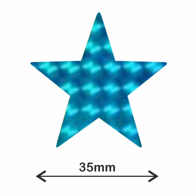rollo gomet estrella xl holografico azul