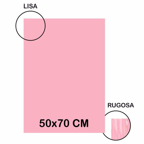 cartulina lr 220gr 50x70cm rosa