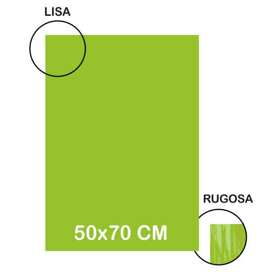 cartulina lr 220gr 50x70 verde vivo