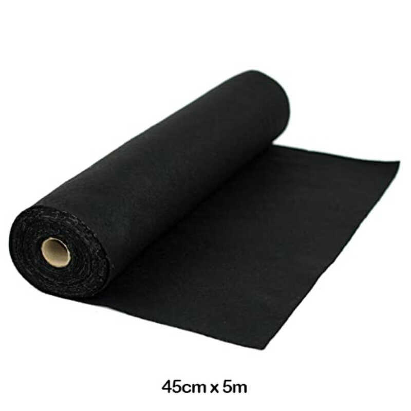 rollo fieltro 0.45x5m negro  rollo fieltro 0.45x5m negro