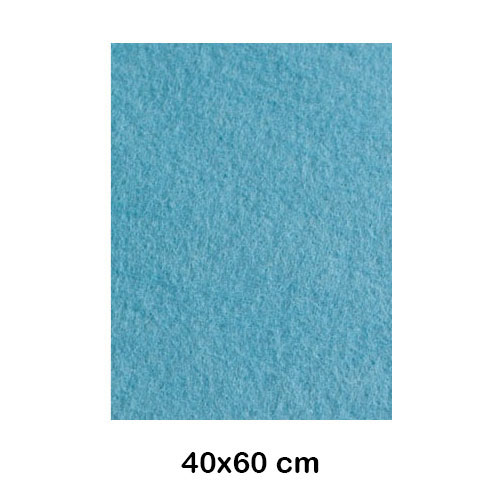 lamina fieltro 40x60cm 220gr azul claro