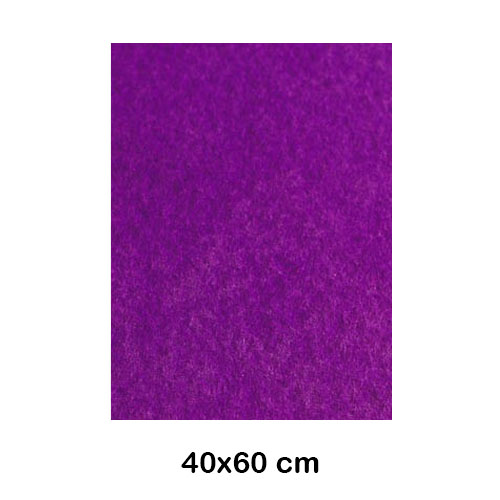 lamina fieltro 40x60cm 220gr violeta