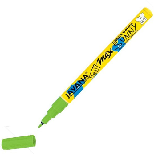 rotulador textil p/red. verde claro