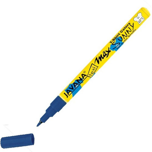 rotulador textil p/red. azul fuerte