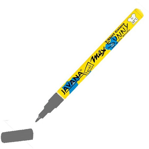 rotulador textil p/red. gris