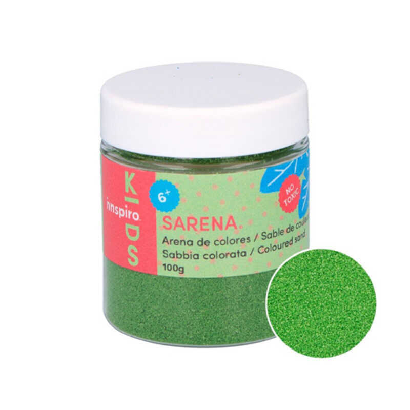 bote 100gr arena de color verde oscuro  bote 100gr arena de color verde oscuro