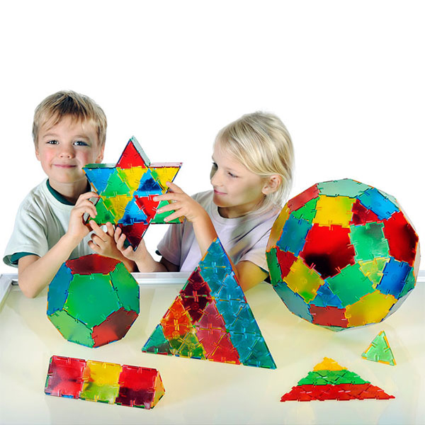 set basic 164 peces polidron vidre