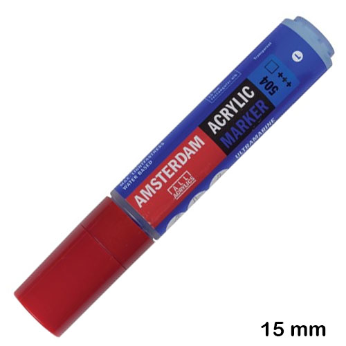 rotulador acrilico l azul fuerte 504