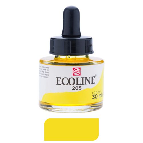 acuarela liquida 30ml amarillo limon 205
