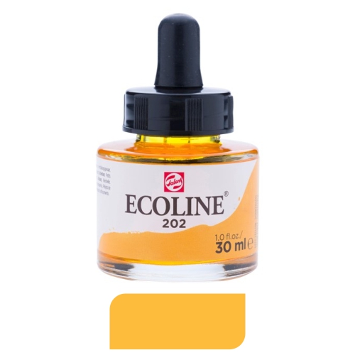 acuarela liquida 30ml amarillo oscur 202