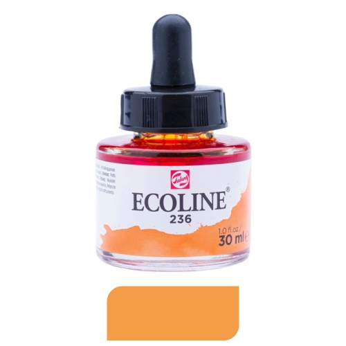 acuarela liquida 30ml naranja claro 236