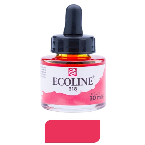 acuarela liquida 30ml carmin 318