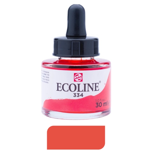 acuarela liquida 30ml escarlata 334