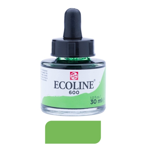 acuarela liquida 30ml verde 600