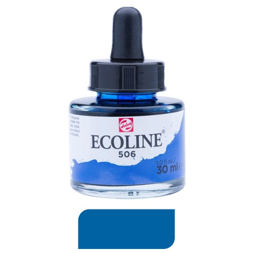 acuarela liquida 30ml azul mar 506
