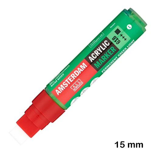 rotulador acrilico l verde vivo 618