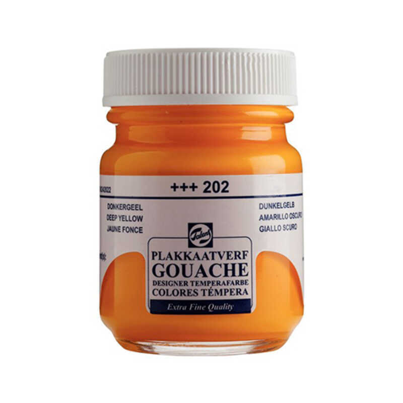 tempera gouche talens 50ml groc fosc 202