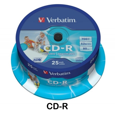 tarrina 25 cd-r 700mb. 80min. s/caja