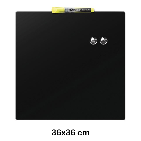pizarra magnetica 36x36cm negro