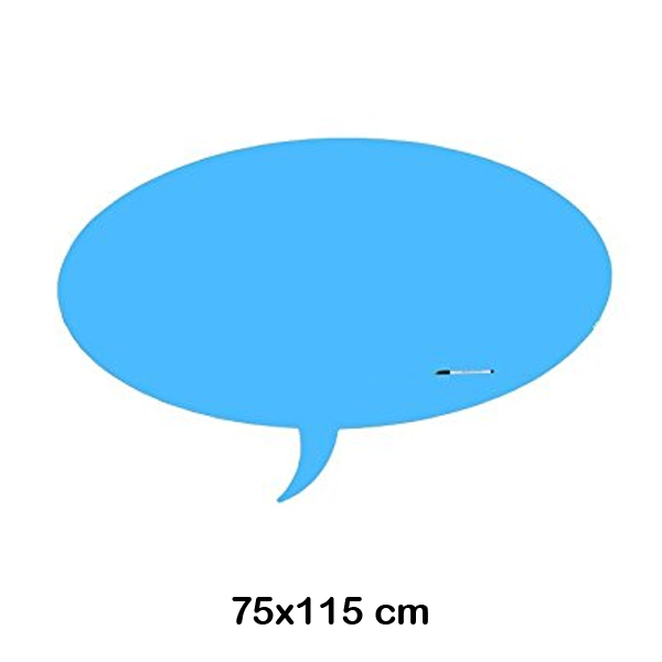 pizarra skin talk lacada 75x115cm blanca