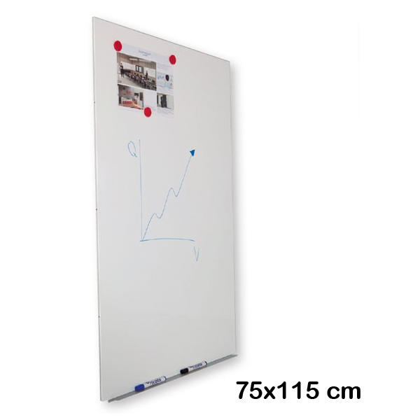 pizarra blanca lacada skin white 80x120