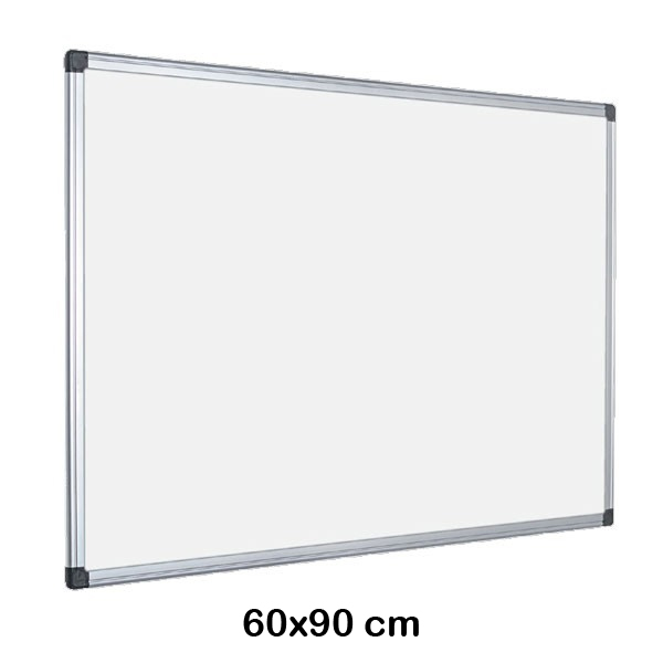 pizarra blanca vitrificada 60x90cm mag.